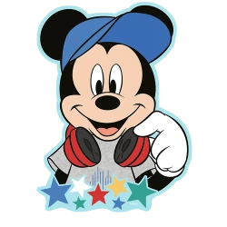 PUZZLE DREWNIANE JUNIOR 50 ELEMENTÓW W ŚWIECIE MYSZKI MICKEY 20199 TREFL