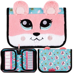 PIÓRNIK SZKOLNY ROZKŁADANY BEZ WYPOSAŻENIA PLUSZOWA WIEWIÓRKA BAMBINO