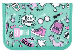 PIÓRNIK DWUKLAPKOWY SZKOLNY ST.RIGHT MAJEWSKI LAMAS PASTELOWE LAMY