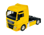 CIĄGNIK SIODŁOWY ŻÓŁTY MAN TGX XXL MODEL KOLEKCJONERSKI WELLY 1:64