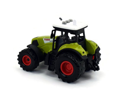 TRAKTOR Z BECZKĄ BECZKOWÓZ ŚWIATŁO DŹWIĘK ZIELONY