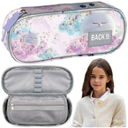 PIÓRNIK SZKOLNY SASZETKA USZTYWNIANA TUBA BACKUP A01 PASTELOWE UROCZE KOTKI