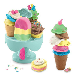 PLAY-DOH CIASTOLINA LODZIARNIA KARUZELA LODY 224g MASA PLASTYCZNA HASBRO