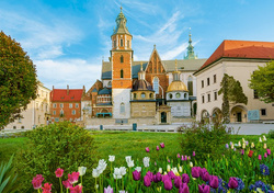 PUZZLE ZAMEK KRÓLEWSKI BAZYLIKA WAWEL KRAKÓW POLSKA 500 EL CASTORLAND