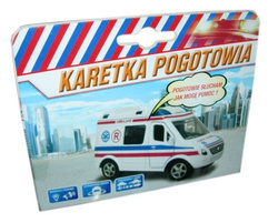 KARETKA POGOTOWIA AMBULANS ŚWIATŁO DŹWIĘK PL