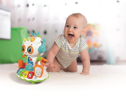 ZABAWKA INTERAKTYWNA ROBOT BOBO EDUKACYJNY CLEMENTONI BABY MÓWIĄCY ŚWIECĄCY