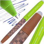 ASTRA OOPS! DŁUGOPIS WYMAZYWALNY ŚCIERALNY 0.6mm NIEBIESKI MINECRAF PIXEL