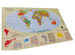 PUZZLE EDUKACYJNE MAPA ŚWIATA 260 EL 60X40 GŁOWALA