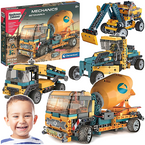 KLOCKI KONSTRUKCYJNE MECHANICS BETONIARKA LABORATORIUM MECHANIKI CLEMENTONI