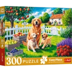 PUZZLE EASYPIECE 300 ELEMENTÓW PIESKI NA WSI PSY UKŁADANKA 23101 TREFL