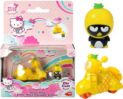2W1 SKUTER METALOWY HELLO KITTY + PINGWINEK ANANAS