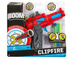 PISTOLET NA RZUTKI CLIPFIRE BOOMCO Z TARCZĄ MATTEL