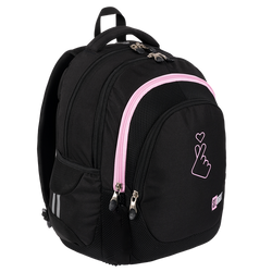 PLECAK SZKOLNY MŁODZIEŻOWY ST.RIGHT MAJEWSKI BP-06 SERDUSZKO K-POP LOVER