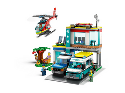 KLOCKI LEGO CITY CENTRUM RATUNKOWE POLICJA 60371