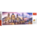 PUZZLE 500 ELEMENTÓW PANORAMICZNE PIAZZA NAVONA RZYM UKŁADANKA TREFL 29501