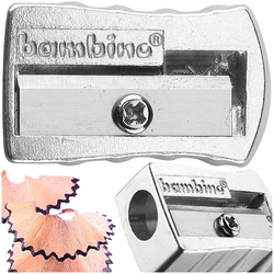 TEMPERÓWKA STRUGACZKA POJEDYNCZA METALOWA BAMBINO MAJEWSKI SZKOLNA - 10 szt