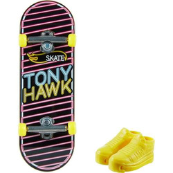 HOT WHEELS SKATE FINGERBOARD DESKOROLKA TONY HAWK LINED LUMINESENCE MATTEL