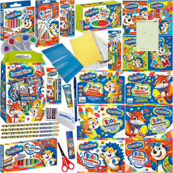 WYPRAWKA SZKOLNA BAMBINO ZESTAW PLASTYCZNY DO PRZEDSZKOLA XL