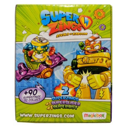 SUPER ZINGS SERIA 3 SUPERBOT SUPERSLIDER 2 FIGURKI