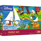 PUZZLE 160 ELEMENTÓW DISNEY KACZOR DONALD 40-LECIE UKŁADANKA TREFL 40053