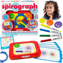SPIROGRAF JUNIOR ZESTAW KREATWYNY ARTYSTYCZNY DO RYSOWANIA SPIROGRAPH