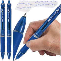 DŁUGOPIS AUTOMATYCZNY OLEJOWY PILOT ACROBALL 0,7mm NIEBIESKI - 2 sztuki