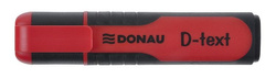 ZAKREŚLACZ MARKER DONAU D-TEXT FLUO CZERWONY