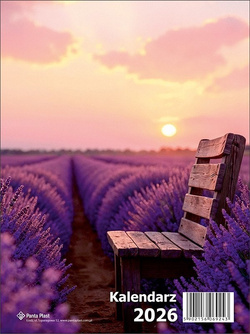 KALENDARZ BIURKOWY NA SPIRALI PIONOWY TYGODNIOWY 2026 ROK PANTA PLAST