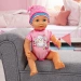 LALKA BOBAS SIUSIAJĄCY LISA NEWBORN BABY 40 cm BUTELECZKA PIELUSZKA SMOCZEK
