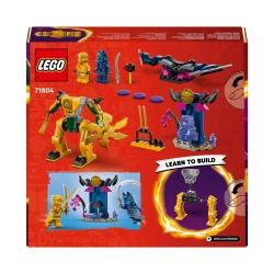 LEGO NINJAGO MECH BOJOWY ARINA WOJOWNIK FIGURKI 104 ELEMENTY 71804