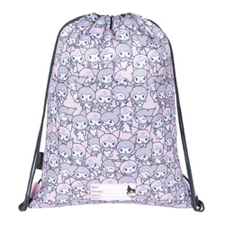 WOREK SZKOLNY NA BUTY NA SZNURKACH DLA DZIEWCZYNKI KRÓLIK PINK KUROMI