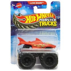 HOT WHEELS MONSTER TRUCKS LAVA SHARK SAMOCHÓD TERENOWY AUTO REKIN MATTEL
