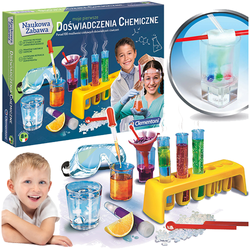 MOJE PIERWSZE DOŚWIADCZENIA CHEMICZNE MAŁY CHEMIK EKSPERYMENTY CLEMENTONI