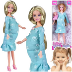 LALKA NATALIA W CIĄŻY MAMA I BOBAS NIEMOWLĘ 29 cm DLA DZIEWCZYNEK