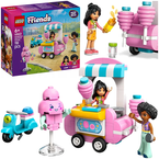 LEGO FRIENDS STOISKO Z WATĄ CUKROWĄ I SKUTER FIGURKI LIANN JAMILA 42643