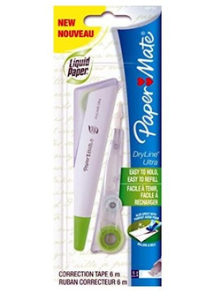 KOREKTOR W TAŚMIE DRYLINE + WKŁAD 12M PAPER MATE