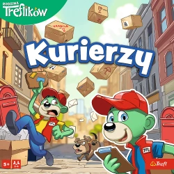 GRA PLANSZOWA RODZINNA KURIERZY PRZESYŁKI RODZINA TREFLIKÓW TREFL 02815