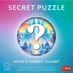 PUZZLE 1000 ELEMENTÓW PREMIUM SECRET PUZZLE: AURORA UKŁADANKA TREFL 12105