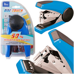 ZSZYWACZ BIUROWY DO 40 KARTEK ONE TOUCH 24/6 24/8 26/6 NIEBIESKI TETIS