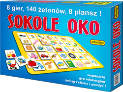 GRA EDUKACYJNA PAMIĘCIOWA SOKOLE OKO- ADAMIGO