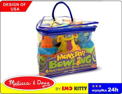 PLUSZOWE KOLOROWE KRĘGLE POTWORKI MELISSA AND DOUG