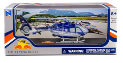 HELIKOPTER MODEL METALOWY RED BULL EUROCOPTER AIRBUS EC135 1:100 DAFFI 