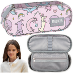 PIÓRNIK SZKOLNY SASZETKA USZTYWNIANA TUBA BACKUP RÓŻOWA PIESKI PB7A06