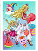 PUZZLE ŚWIAT BARBIE 100 EL - TREFL