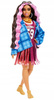 BARBIE EXTRA LALKA Z PIESKIEM MODA ZWIERZĄTKO KOSZULA W KRATĘ AKCESORIA