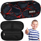 PIÓRNIK SZKOLNY SASZETKA USZTYWNIANA TUBA BACKUP A43 BLAZE LAWA MAGMA