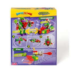 SUPER ZINGS SUPERTHINGS TURBO WARRIOR SPEED ROBOT TRANSFORMUJĄCY FIGURKA
