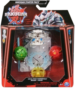 BAKUGAN SPECIAL ATTTACK HAMMERHEAD BRUISER VENTRI 3w1 KARTY WYRZUTNIA