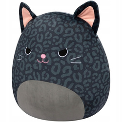 SQUISHMALLOWS PLUSZAK MASKOTKA MIĘKKA CZARNY KOT PANTERA XIOMARA 40 cm