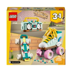 LEGO CREATOR 3w1 WROTKA W STYLU RETRO BOOMBOX DESKOROLKA 342 EL. 31148